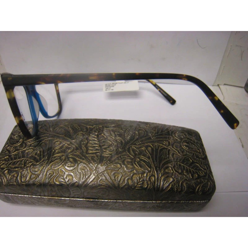 B.e Bio Eyes Tulip Eyeglass Frame BE256 Women Blue Tortoise