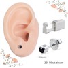 2Pcs Disposable Sterile Unit Ear Nose Stud Piercing Gun Piercer