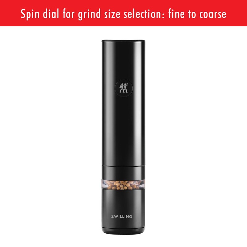 ZWILLING Enfinigy Electric Spice Mill - Black