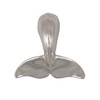 Humpback Whale Tail Door Knocker - Nickel (Premium Size)