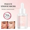 Peach Suero Facial Niacinamida 70% Hidratante Iluminador 30ml Coreano