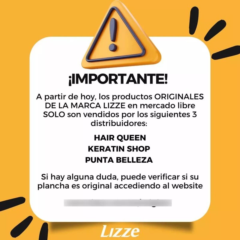 Lizze Plancha Lizze Extreme 480f La Mejor Para Sellar Keratinas