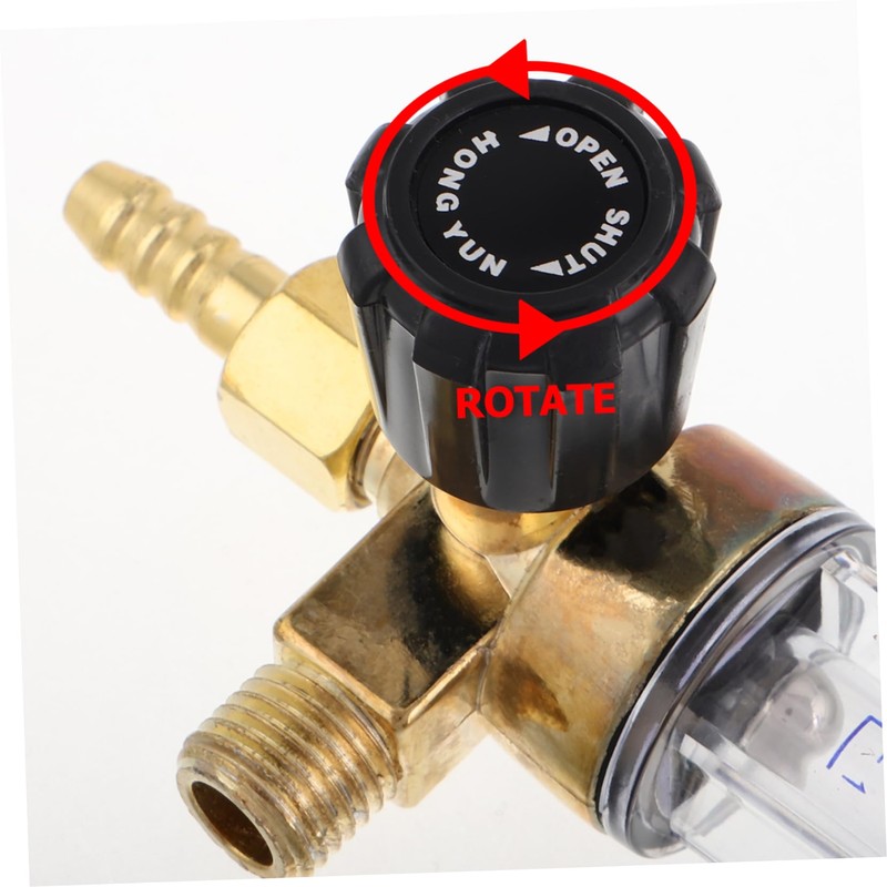 Ciieeo Co2 Flow Meter Valve Industrial Gas Flow Regulator Argon