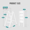 WOA WOA 4 Step Ladder, Foldable Step Stool, Aluminum Lightweight