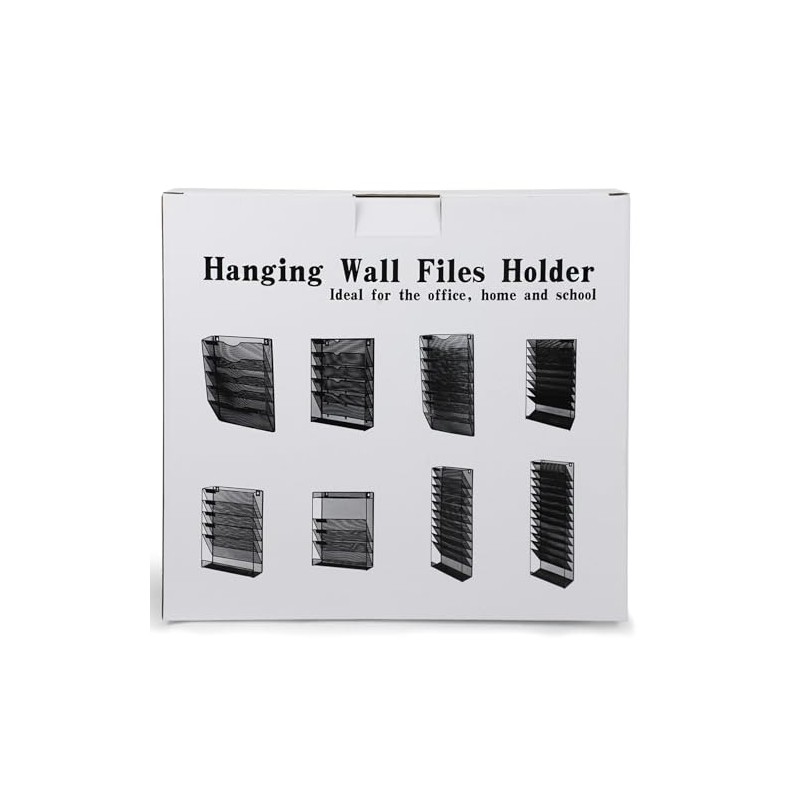 ideallife ideallife 3 Pockets Mesh Wall File Holder Organizer with