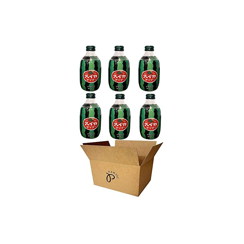 Tomomasu Japanese Soda Cider Soft Drink, 10.14Fl oz Each (Pine,