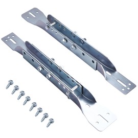 Patioer Garage Door Parts Reinforcement Bracket, Adjustable Garage Door Opener Bracket, Fits 18"-24" Panel, 2 Pack