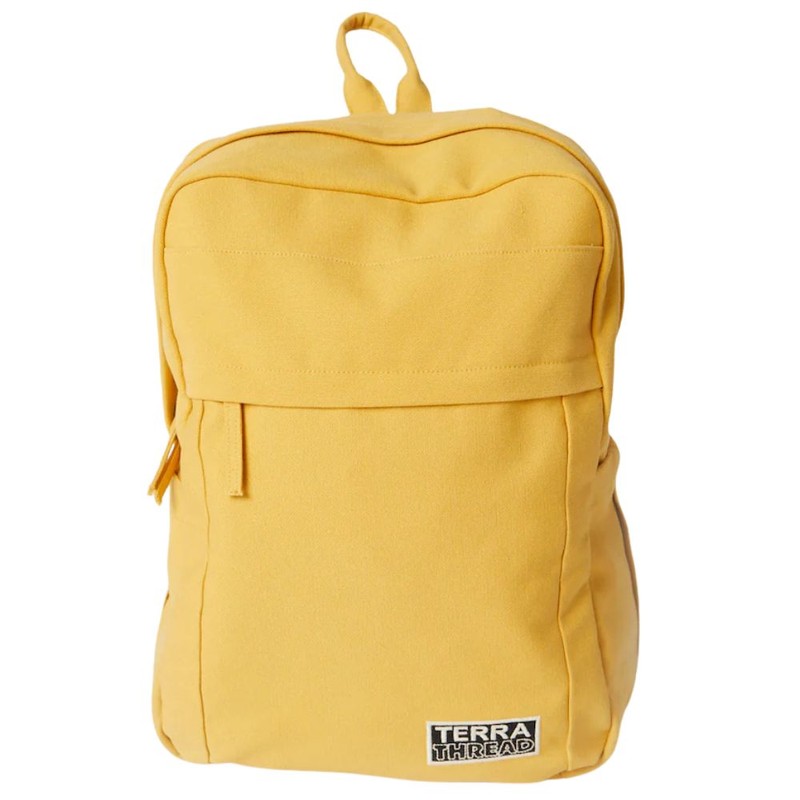 Terra Thread Organic Cotton Earth Backpack, Olive Green