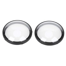 Oumij1 Cubierta de Lente Funda de Lente 2PCS Cámara Deportiva Cubierta de Lente Tapa Antiarañazos para Accesorios de Cámara