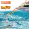 Zilipex 15ft Pool Safety Hook for Poles, Pool Rescue Hook,