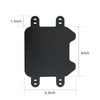 Motorcycle Front Number Plate,Durable ABS Plastic Front License Plate for