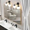 Deyidn Black Bathroom Light Fixtures Over Mirror, Modern Vanity Lighting