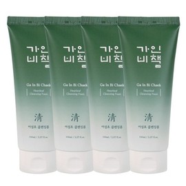 Gainbi책 (4개)가인비책 청 어성초 클렌징폼 150ml /약모밀 진정케어 (4 Pieces) Gainbichak Cheong Eoseongcho Cleansing Foam 150ml / Herbal Relief Care