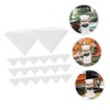 COHEALI 100Pcs Coffee Filter Paper Set Cone Shaped Espresso Filters