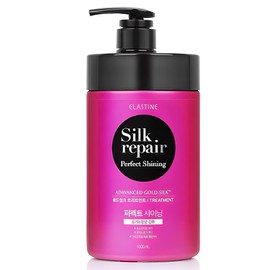 Elastin Silk Repair Perfect Shining Gold Silk Treatment, 1L, 1 pack / 엘라스틴 실크리페어 퍼펙트 샤이닝 골드실크 트리트먼트, 1L, 1개