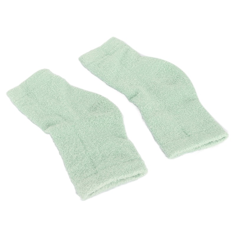 Pink Moisturizing Hand Gloves Touch Screen Prevent Cracked Skin Green
