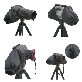 Matin Dslr Camera 300mm Long Lens Deluxe Rain Cover Pouch Professional Bag Black