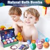Toylink Galaxy Bath Bombs for Kids with Surprise Inside Space