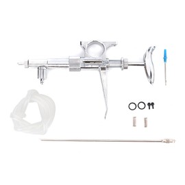 0.2-2ml Adjustable Continuous Injection Animal Syringe Injecting Veterinary Equipment for Chicken Pig