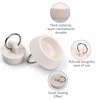 4 Pack Rubber Plug with Hanger, Universal Drain Plug for