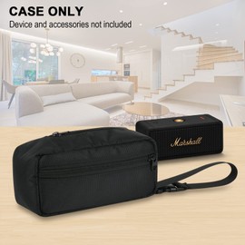 TXEsign Travel Carrying Case Cover for Marshall Emberton & Emberton II Portable Bluetooth Speaker, Protective Speaker Pouch Bag Carrying Organizer Storage Bag