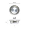 Thunder Group ALBS001 Aluminum Basin, 19-Inch Diameter by 6-Inch Height,