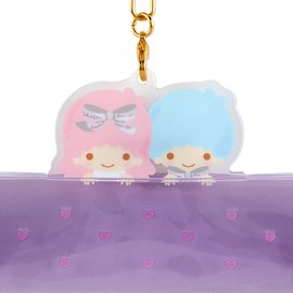 Sanrio 204374 Kikirara LITTLE TWIN STARS Keychain 204374 Character Keychain 2.7 x 5.3 x 0.4 inches (6.8 x 13.5 x 1 cm)