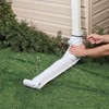 VelTherm Automatic Roll-Out Downspout Extension, 46" Rain Gutter Downspout Extension,