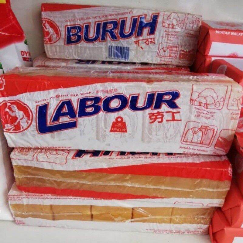 Labour Cap sabun buruh 80g X 10pcs