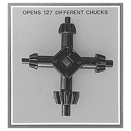 HHIP 3070-0048 Small 4-in-1 Drill Chuck Key (K1-4) (3070-0048)