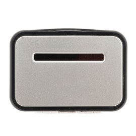 Simple Walking Pedometer 3D Step Counter with Clip for Men Women Tracking Steps Walking Distance Calories CR 797 Battery Powered Solar Power Supply Silver
