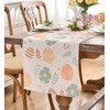 Vorysum Table Runner Modern Easter Spring Table Runner Easter Eggs