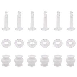 WANGCL 6 Sets Gimbal Anti-Vibration Repair Parts Rubber Damping Balls + Locking Pins Compatible with Phantom 3