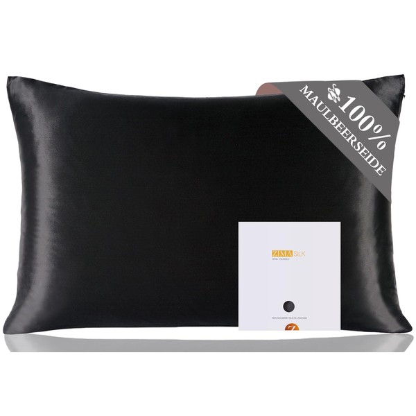 ZIMASILK 100% Silk Pillowcase for Hair and Skin, Double-Sided 19