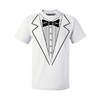 P&B Tuxedo White Funny Men's T-Shirt, L, White