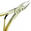 Camila Solingen 4" Gold Plated Cuticle Cutter - 9mm Blade