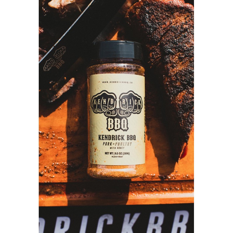 Kendrick BBQ - Pork and Poultry Rub 9.5 oz, Pack