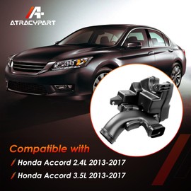 Lower Engine Air Cleaner Intake Resonator Chamber Assembly Filter Box Compatible with Honda Accord 2.4L/3.5L 2013-2017 Models - Replaces OEM Part #17230-5A2-A00 172305A2A00