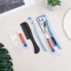 20 Sets Disposable Toothbrushes with Toothpaste Floss Comb Individually Wrapped,