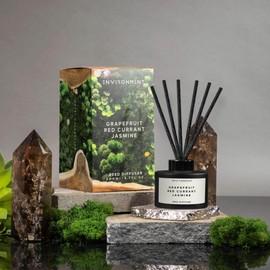 Environment Inspired by Marriott Hotel Grapefruit 200ml Reed Diffuser (Grapefruit | Red Currant | Jasmine) Black