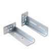 Molvyan Face Frame Rear Mounting Brackets 5 Pairs for Drawer