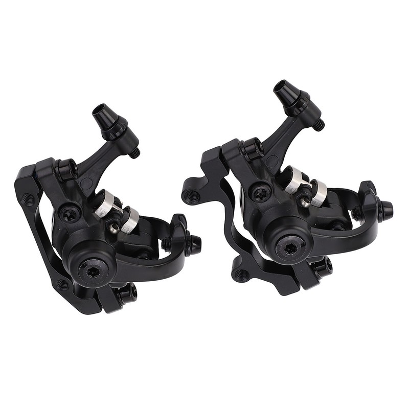 2PCS Bike Disc Brake Kit Aluminum Alloy Bilateral Drive Mechanical