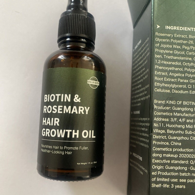King Of Biotin Rosemary Hair Growth Oil 1fl Oz