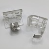 Rhixidenc 6 PCS Mounting Bracket with Metal Clip, Hidden Mounting