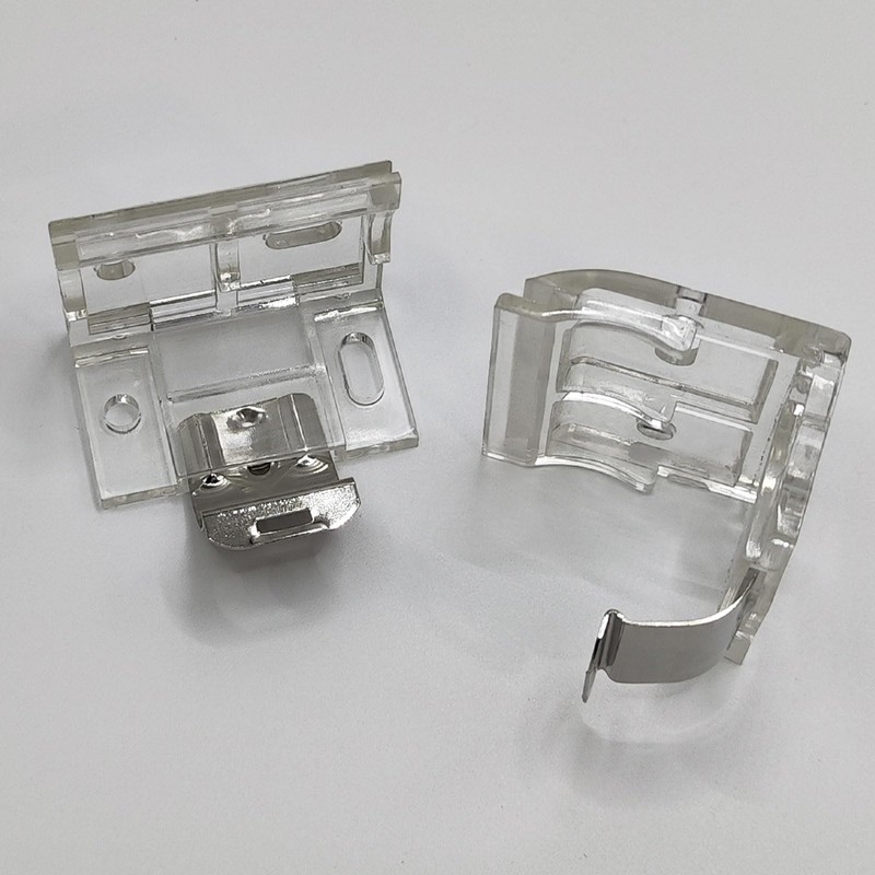 Rhixidenc 6 PCS Mounting Bracket with Metal Clip, Hidden Mounting