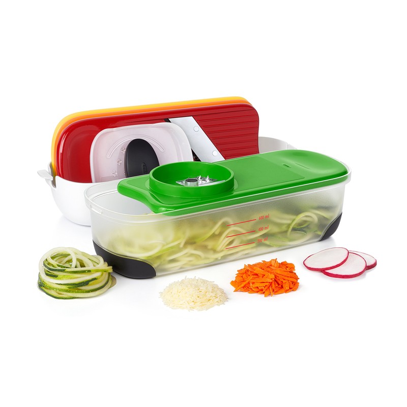 OXO Good Grips Spiralize Grate & Slice Set, Multi color