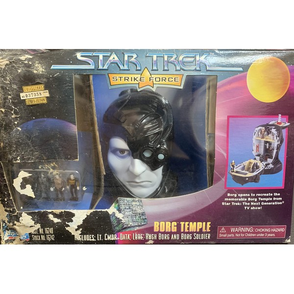 Borg Temple Playset - Star Trek Strike Force Includes Lt.