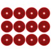 12PCs Round Reflector Red Reflective Sticker Waterproof Signal Warning for