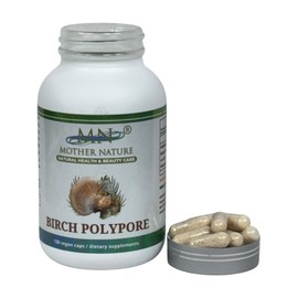Birch Polypore Supplement (1000mg) - 120 Capsules