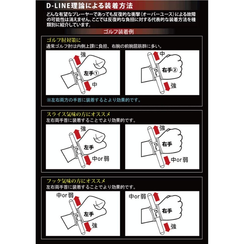 Wrist Support D-Line Wrist Control Black L